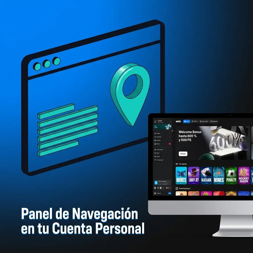 Panel de Navegación en tu Cuenta Personal