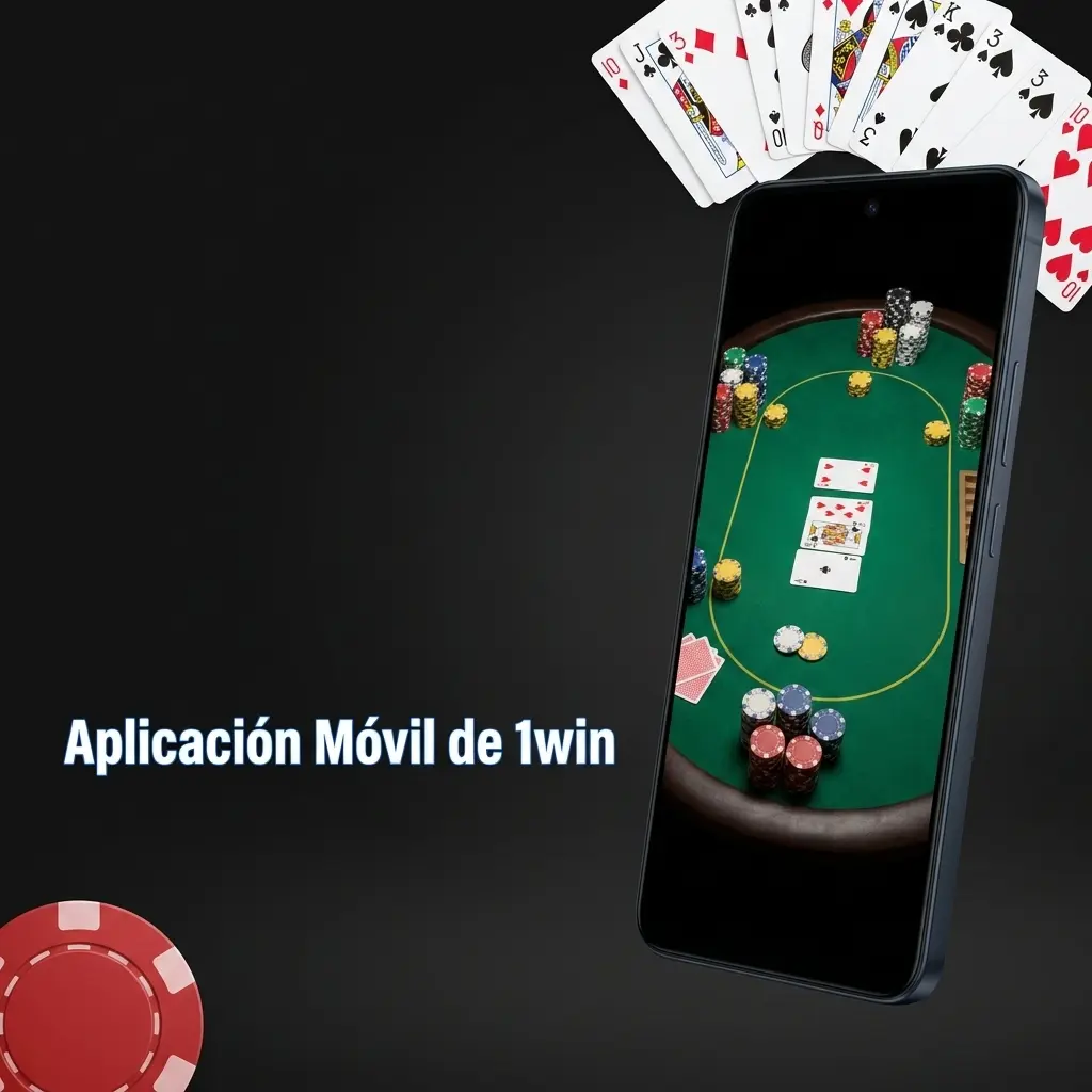 Aplicación móvil de 1win disponible para Android e iOS con apuestas deportivas, casino en vivo y slots
