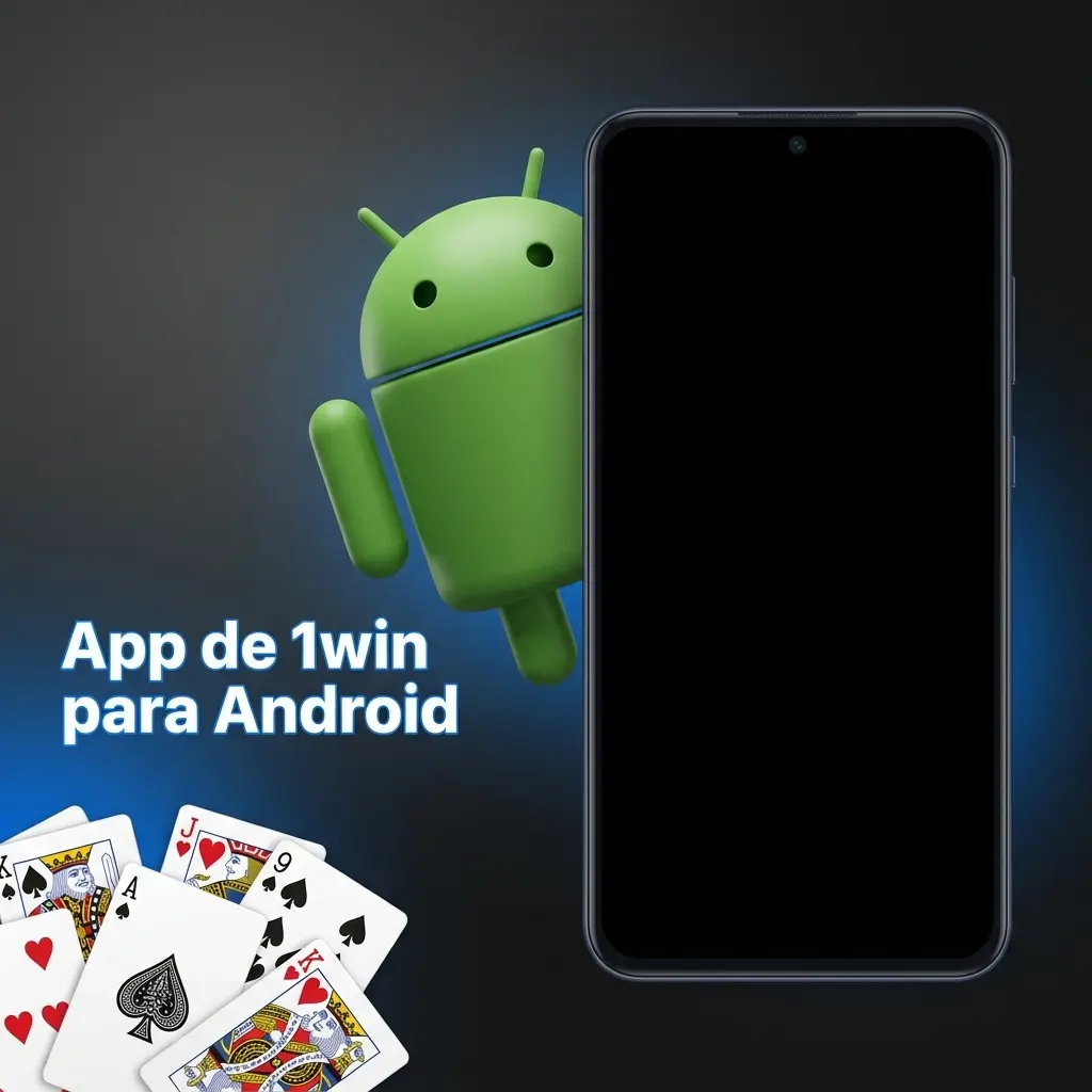 Descarga la app de 1win para Android en APK desde el sitio oficial, compatible con versión 5.0 o superior