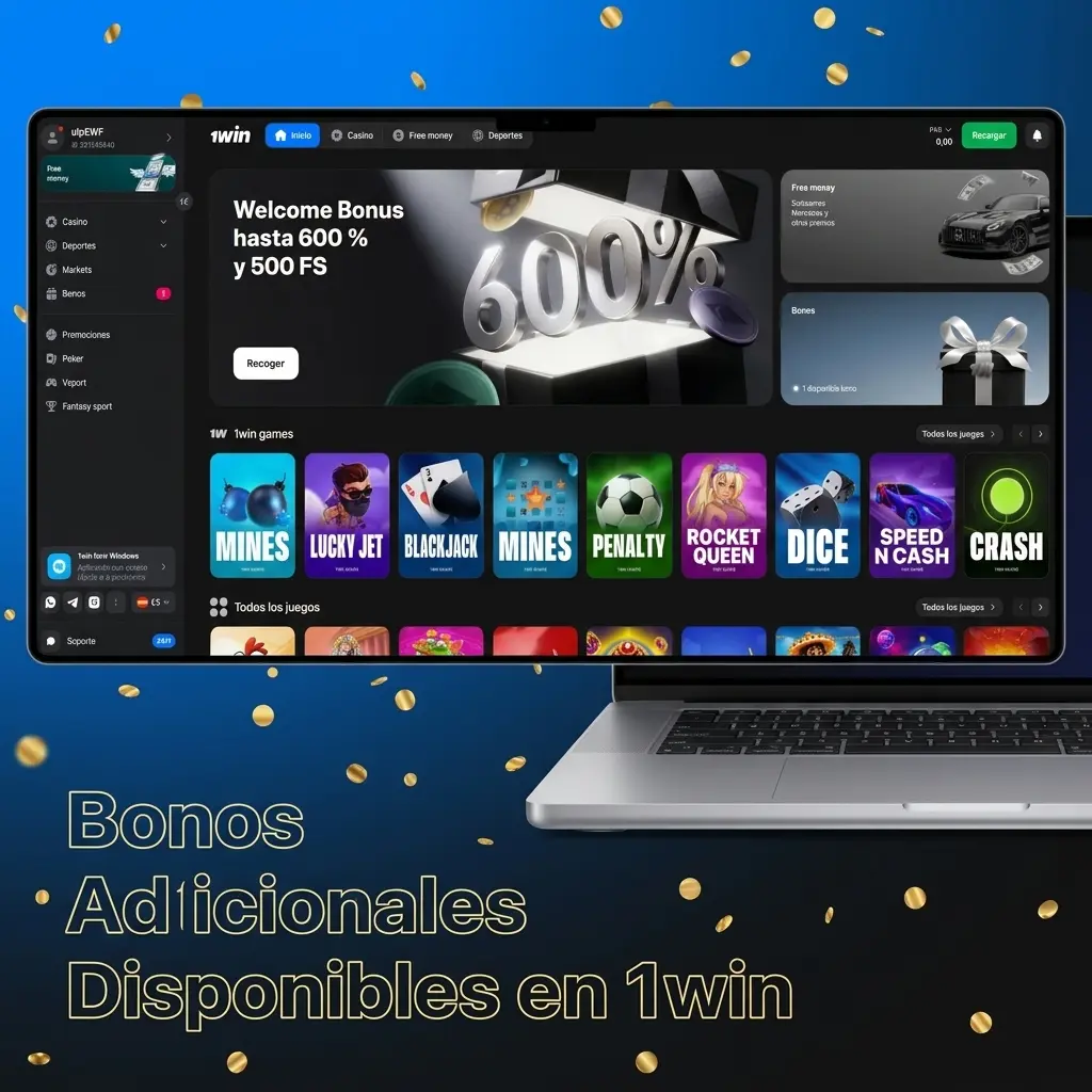 Bonos Adicionales Disponibles en 1win