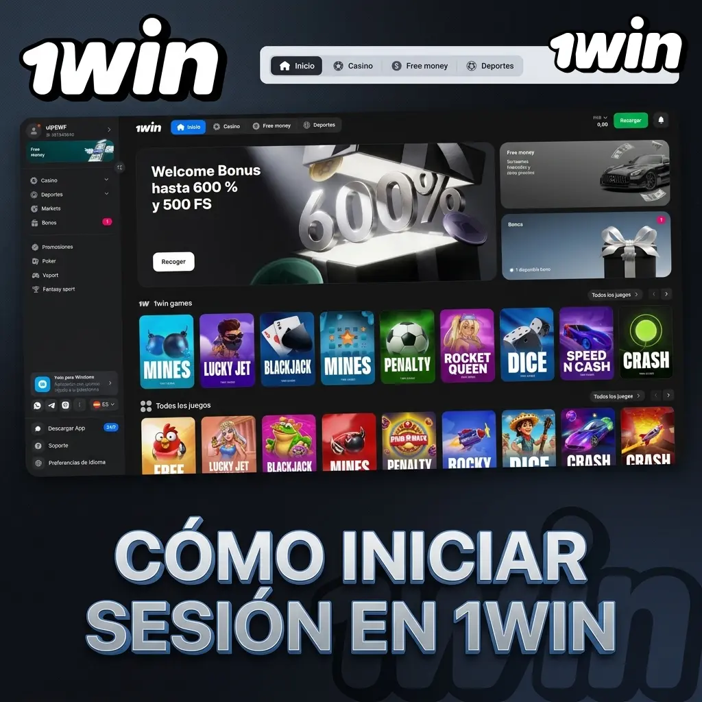 1Win Iniciar Sesión